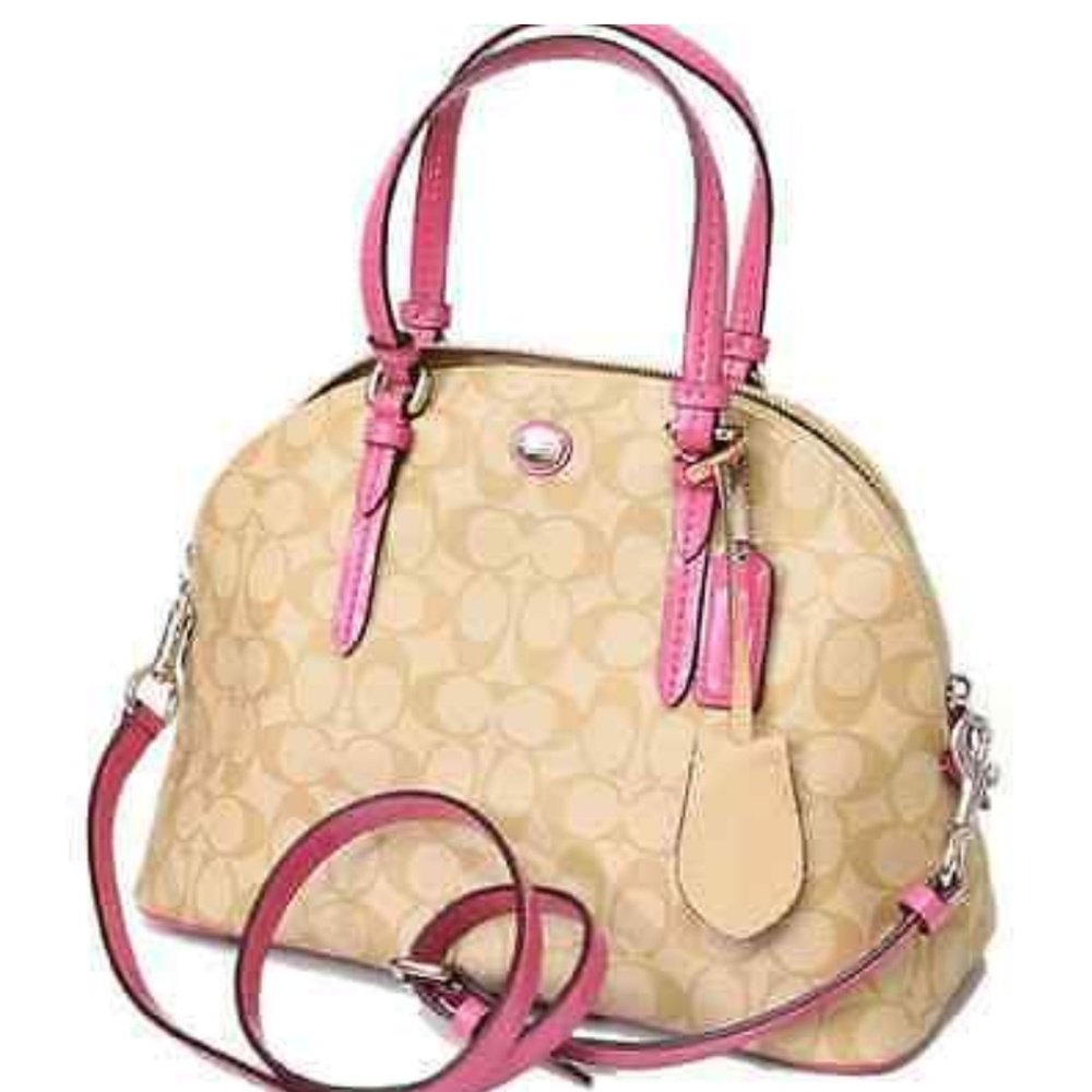 EUC authentic coach peyton crossbody/satchel purse